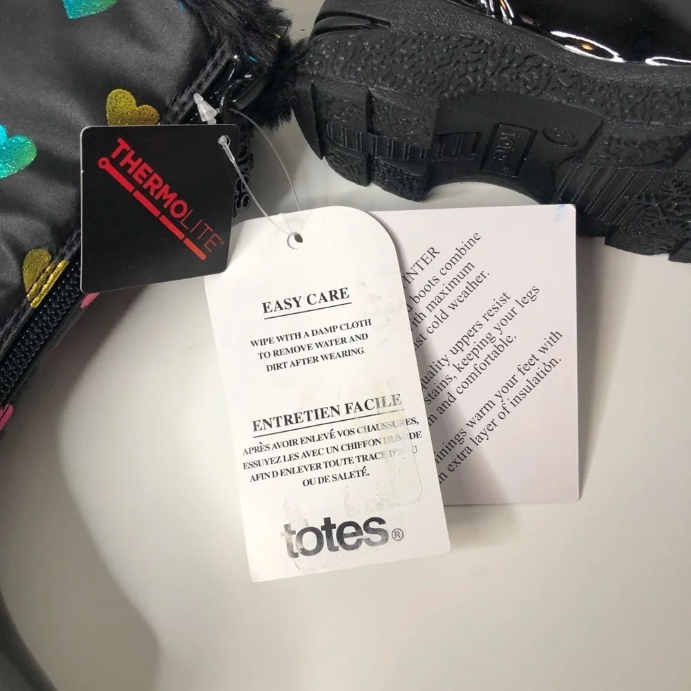 Totes girl all weather boot size 5